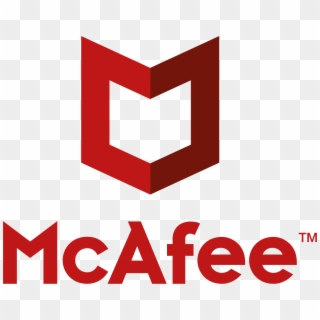 Mcafee Red Logos - Mcafee Antivirus Clipart