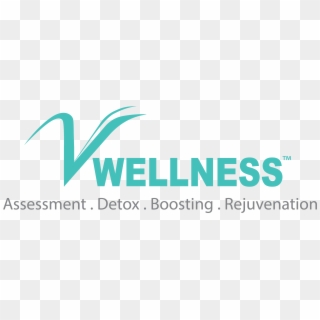 V Wellness Logo - Graphic Design Clipart