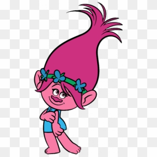 Poppy From Trolls Clipart - Png Download