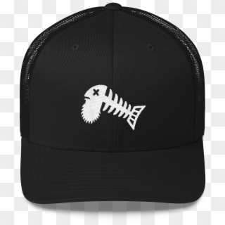 Hrg South Sider Hobo Fish Trucker Cap - Embroidered Cap Mockup Clipart