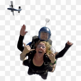 Empowerment Of Mom - Tandem Skydiving Clipart