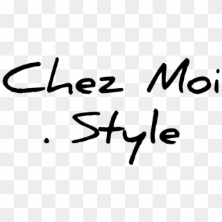 Chezmoi - Style - Calligraphy Clipart