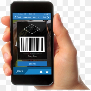 Must Be A Diamond Club Member And Scan Your Membership - Smartphone Clipart