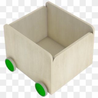 Flisat Toy Box With Wheels - Storage Basket Clipart