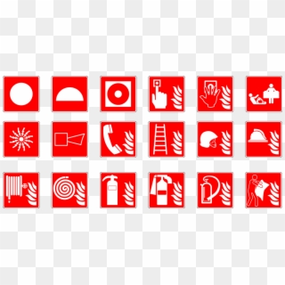 They Need To Be Tested And Have Their Batteries Changed - Fire Fighting System Symbol Clipart