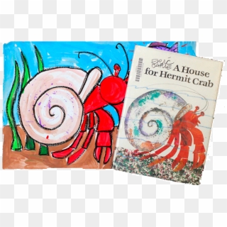 House For Hermit Crab By Eric Carle - Hermit Crab Art Projects Clipart