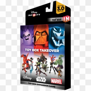 Disney Infinity Toy Box Takeover , Png Download - Disney Infinity 3.0 Toy Box Takeover Expansion Piece Clipart