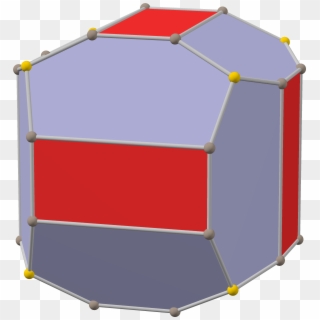 Polyhedron Chamfered 6 Pyritohedral - Tent Clipart