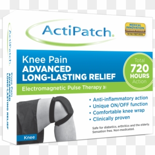 Actipatch Knee Box 3d 2015 Png - Actipatch Back Pain Relief Clipart