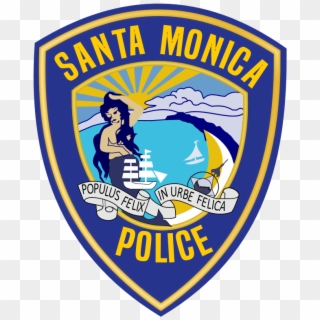 Santa Monica Police Patch - Santa Monica Police Logo Clipart