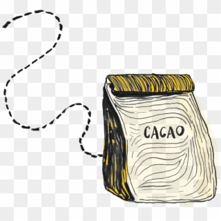 Bag Of Cacao Beans Graphic - Cacao Tree Clipart