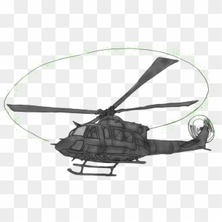 Huey , Png Download - Helicopter Rotor Clipart
