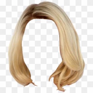Meghan Trainor Casual Medium Straight Bob Hairstyle - Blond Clipart