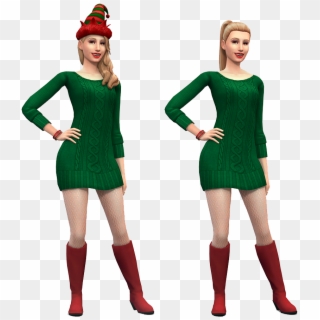 Iggy Azalea Na Święta - Sims 4 Christmas Poses Clipart