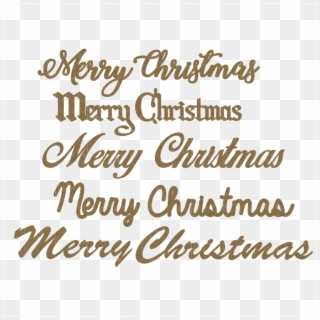 Merry Christmas Titles - Christmas Clipart