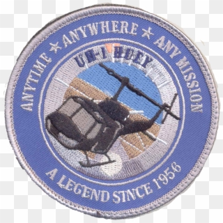 Uh 1 Huey Patch Full Color With Velcro Military, Law - Aerospace Manufacturer Clipart