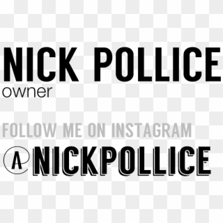 Nick Pollice Owner 1 - Parallel Clipart