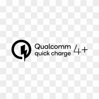 For Fast Charging, Look For Qualcomm Quick Charge 4 - Quick Charge 4+ Logo Clipart