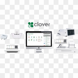 The Clover Pos System Family - Clover Pos Clipart