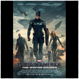 The Winter Soldier - Captain America The Winter Soldier Movie Poster Clipart