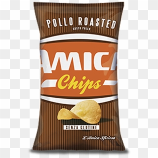 Amica Pollo Original Roasted Chips Chicken - Amica Original Chips Salted Clipart