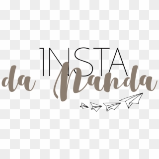 Insta Da Nanda - Calligraphy Clipart
