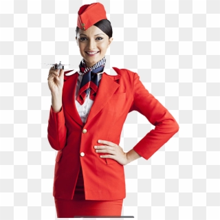 Stewardess Png - Indian Air Hostess Png Clipart