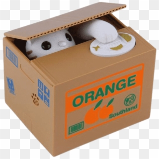 Alcancía Gato Ladrón - Механическая Копилка Clipart