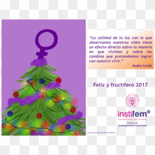 Feliz Y Productivo - Christmas Tree Clipart