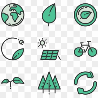 Ecology Color - Environmental Icons Clipart