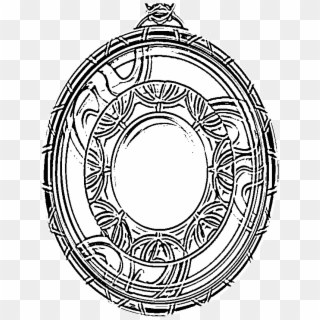 Amulet Drawing Ng - Circle Clipart