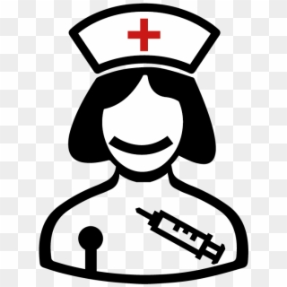 Enfermeras Dum Post Urgencia Clipart