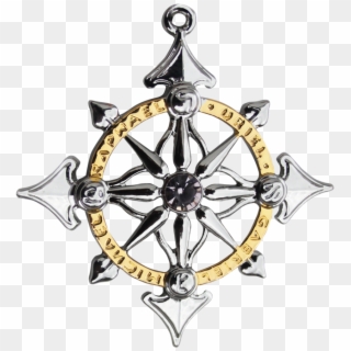 Archangel Compass Harmony Amulet Kaballah Necklace - Kabbalah Clipart