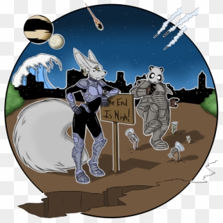 End Of The World Shirt - New York Furry Con Clipart