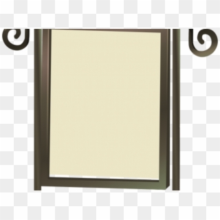 Mirror Clipart Standing Mirror - Picture Frame - Png Download