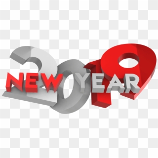 Happy New Year 3d Png - Graphic Design Clipart