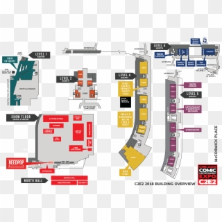C2e2 2018 Levels 1-5 - C2e2 Clipart