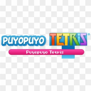 Puyo Tetrispic - Twitter - Com/nclrfusz0r - Poyo Poyo Tetris Logo Clipart