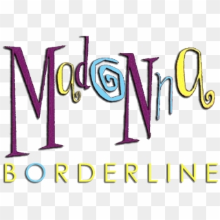 Borderline - Logo - Madonna Borderline Font Clipart