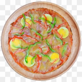 Pizza For Breakfast Pizza For Brunch Why Not This Thin - Fast Food Clipart