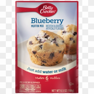Betty Crocker Blueberry Muffin Mix Clipart