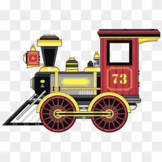 Graphic Library Steam Engine Clipart Images - Vintage Train Carriage Cartoon - Png Download