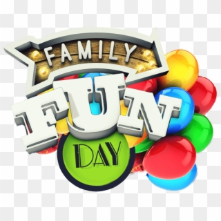 Family Fun Day Title - Family Fun Night Clipart