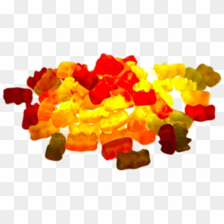 Candy Transparent Confectionery - Transparent Background Gummies Png Clipart