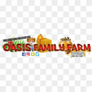 Oasis Family Farm - Cartoon Clipart