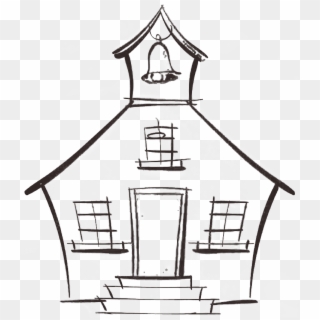 Picture Download Old Building At Getdrawings Com Free - Old School House Drawing Clipart