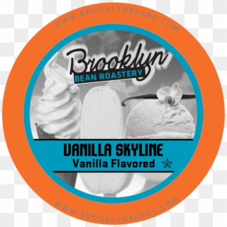 Brooklyn Bean Vanilla Skyline Caramel Flavored Coffee - Circle Clipart