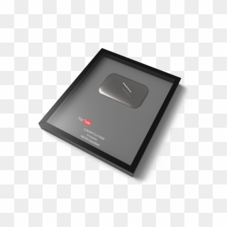 Silver Play Button Png Image - Tablet Computer Clipart