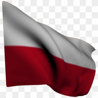 Flag Poland White - Bandeira Polonia Png Clipart