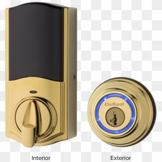 Polished Brass Kevo Smart Lock - Polished Brass Clipart